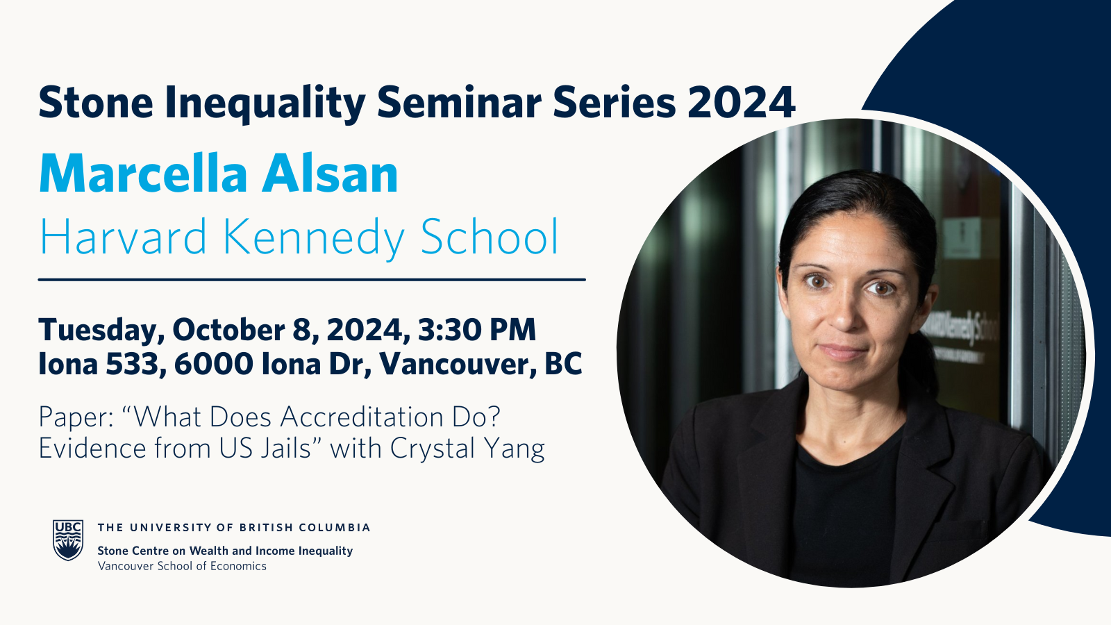 Stone Inequality Seminar Series 2024: Marcella Alsan