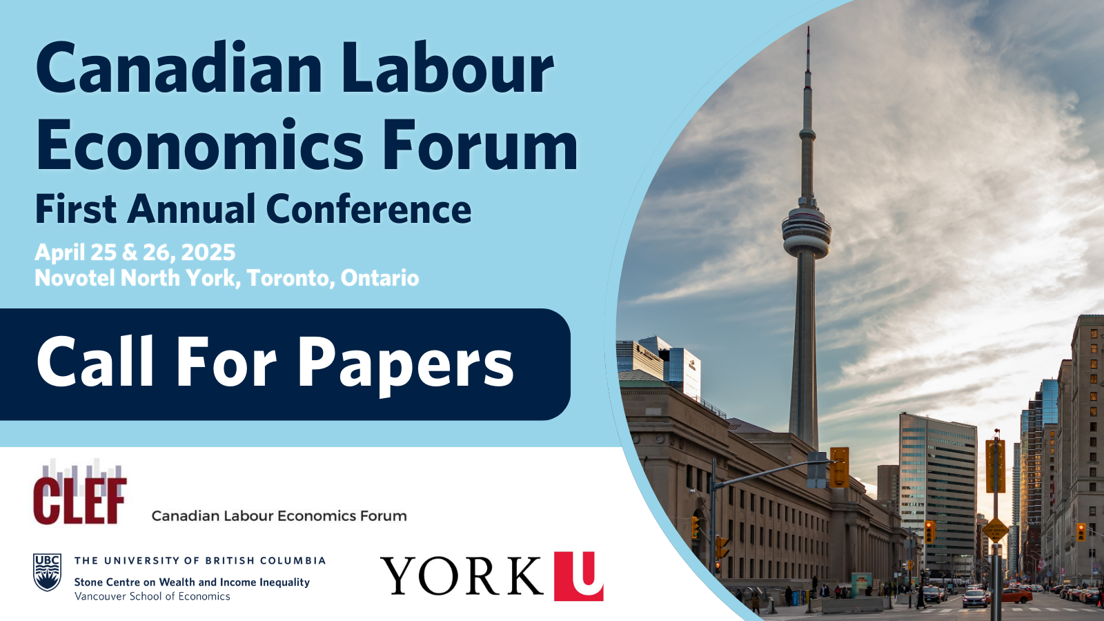 Call for Papers: First Annual Canadian Labour Economics Forum Conference