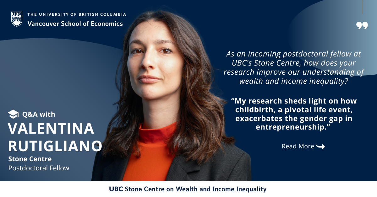 Interview with Stone Fellow Valentina Rutigliano on Entrepreneurship, Family Formation and Inequality