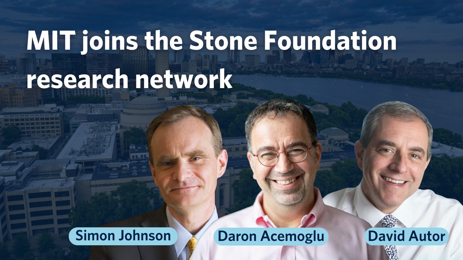 MIT to join UBC in establishing research centre with generous gift by the Stone Foundation